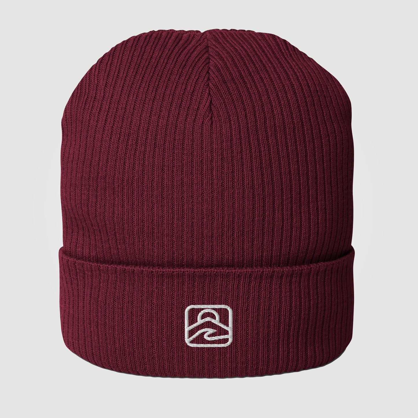 Off the tracks unisex organic cotton beanie