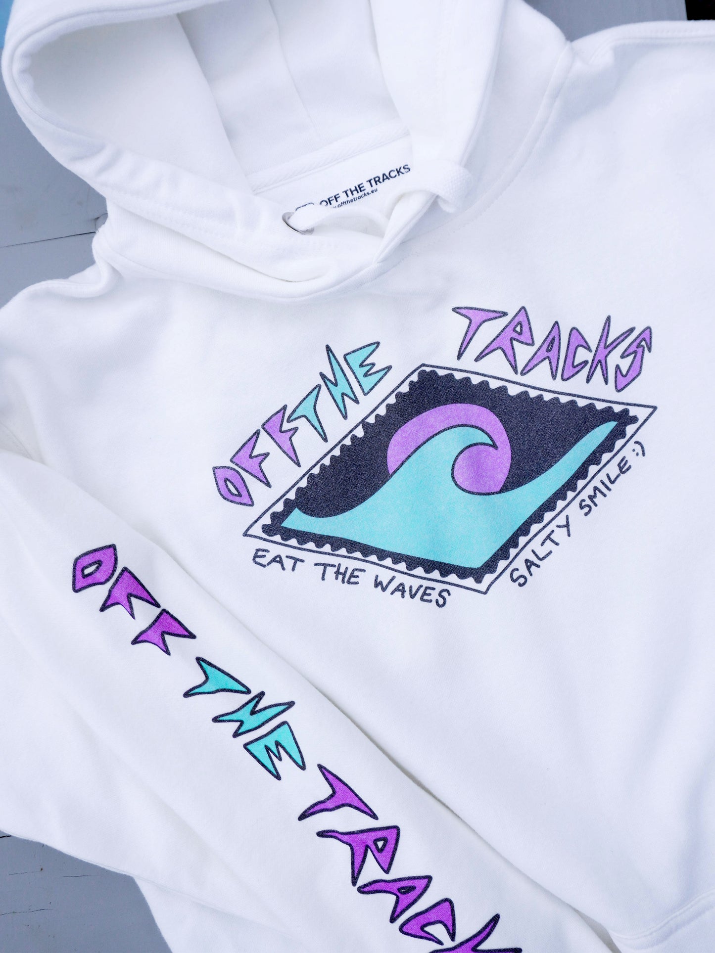 Eat the waves unisex hoodie