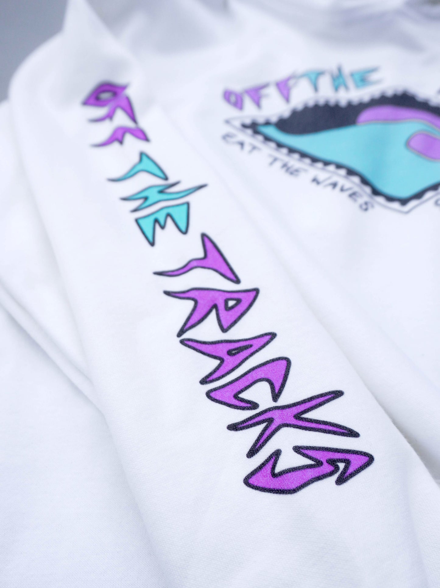 Eat the waves unisex hoodie