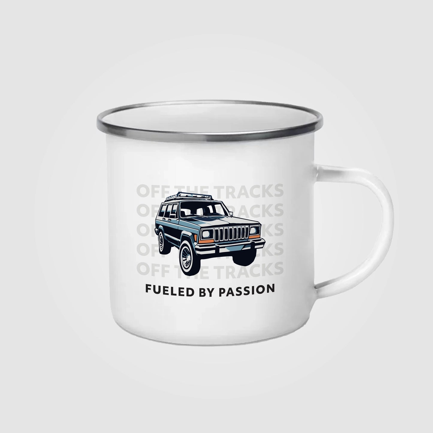 Mug vintage Fueled by passion