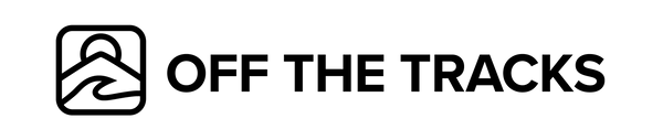 Off the tracks logotype noir