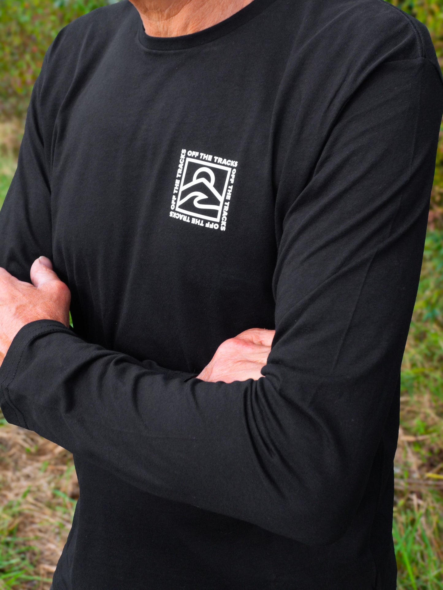 Tshirt manches longues biologique Off the Tracks Homme
