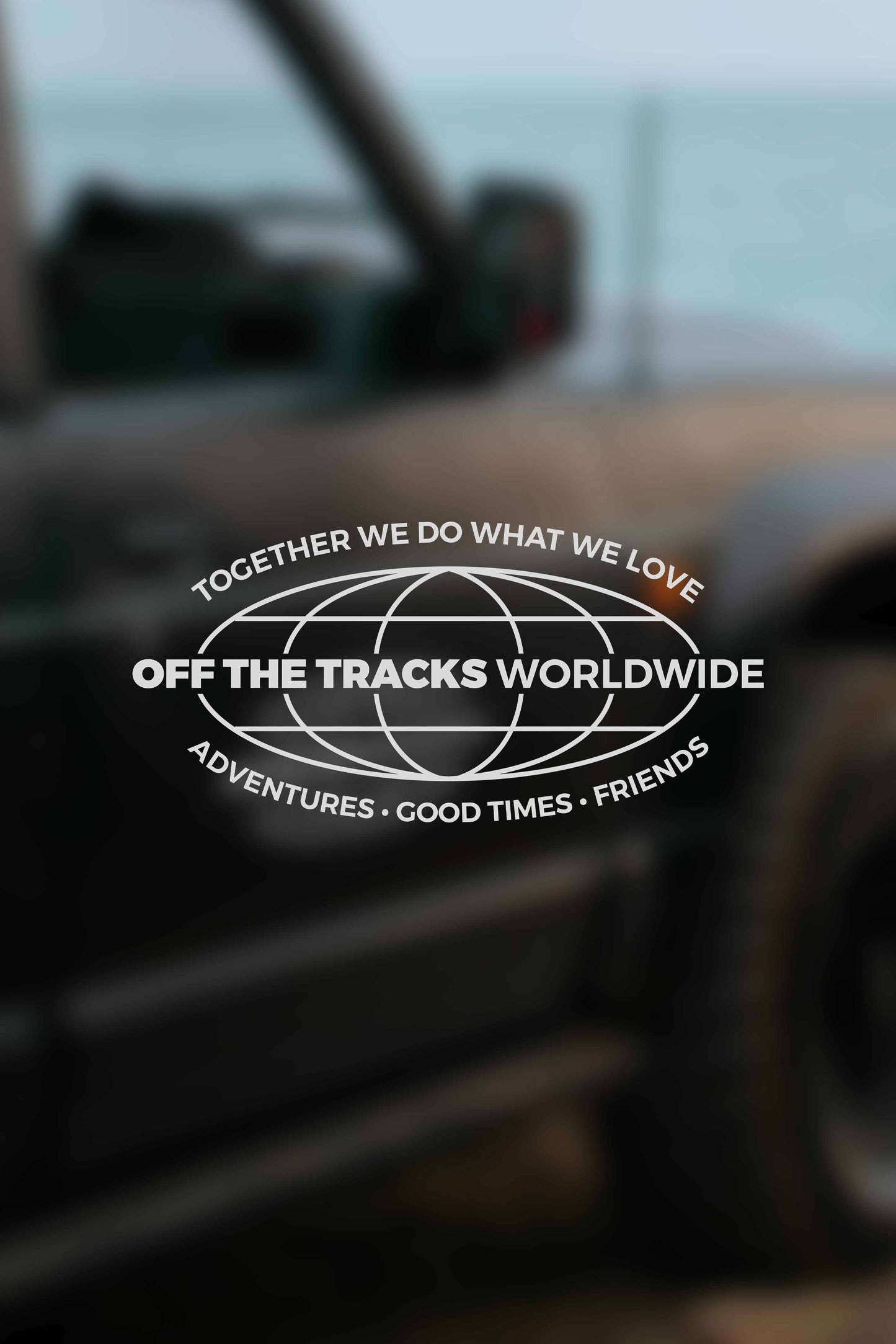 Autocollant voiture Off The Tracks Worlwide