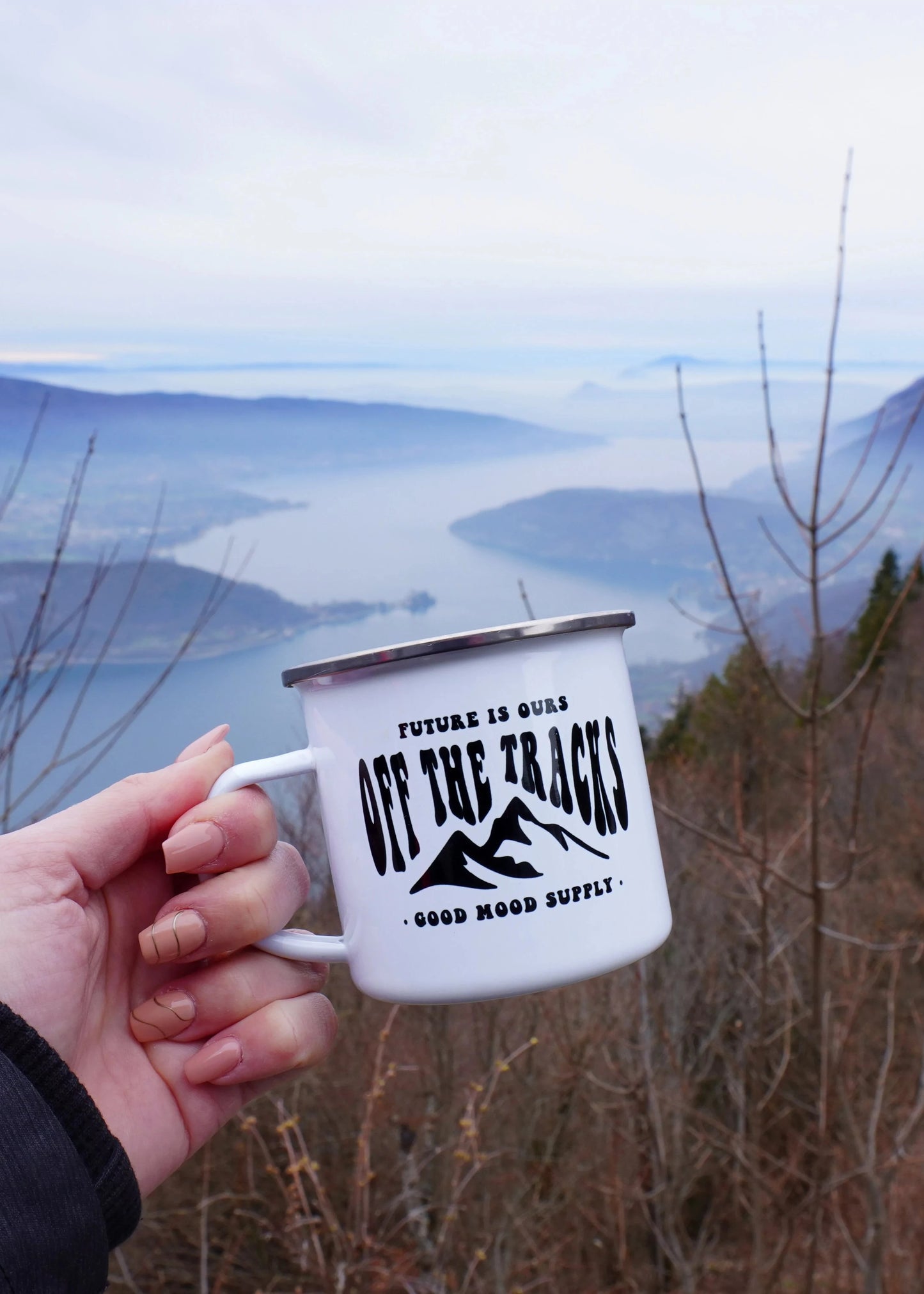 Enamel mug - Future is ours