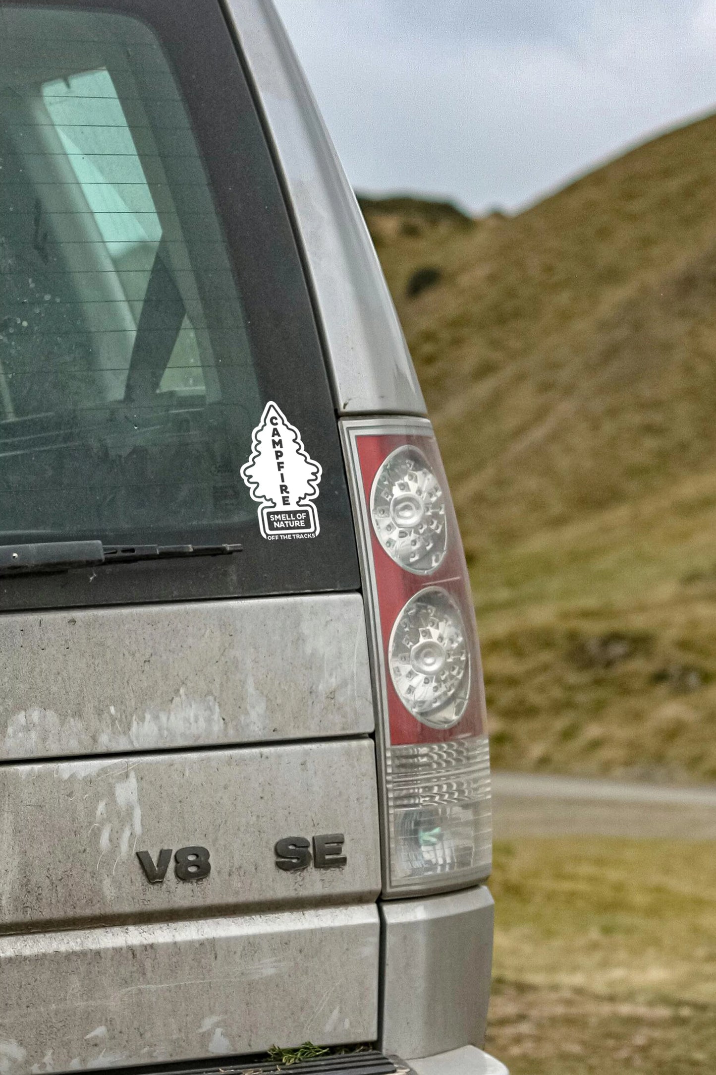 Autocollant voiture "senteur nature"