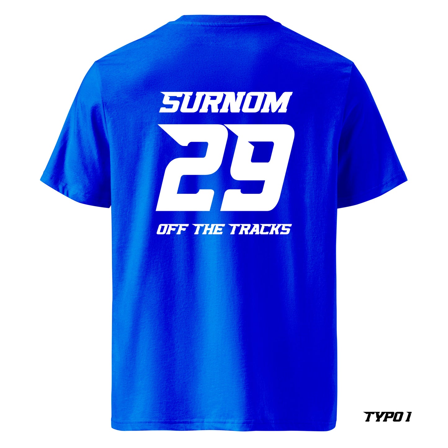 T-shirt personnalisé Off the Tracks