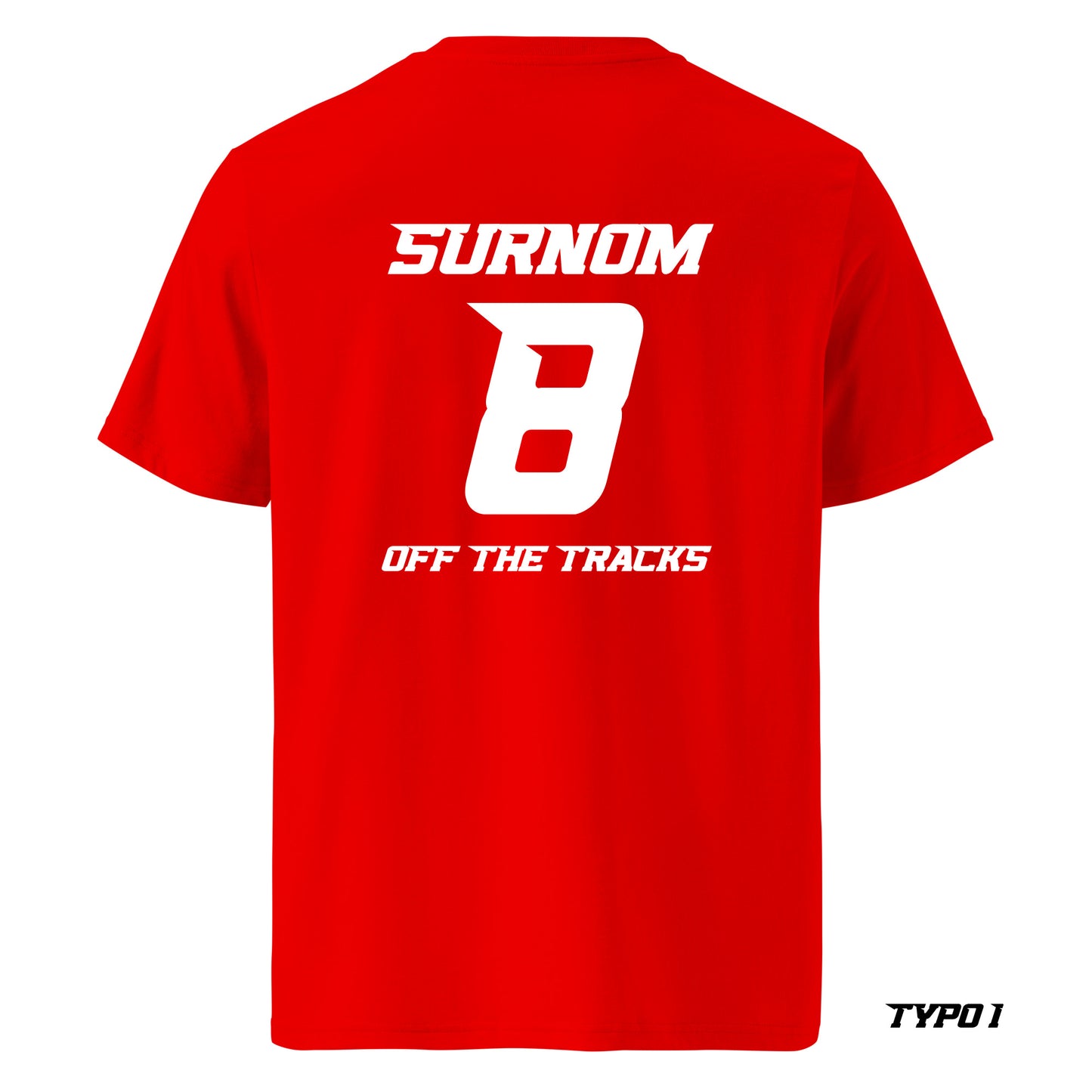 T-shirt personnalisé Off the Tracks