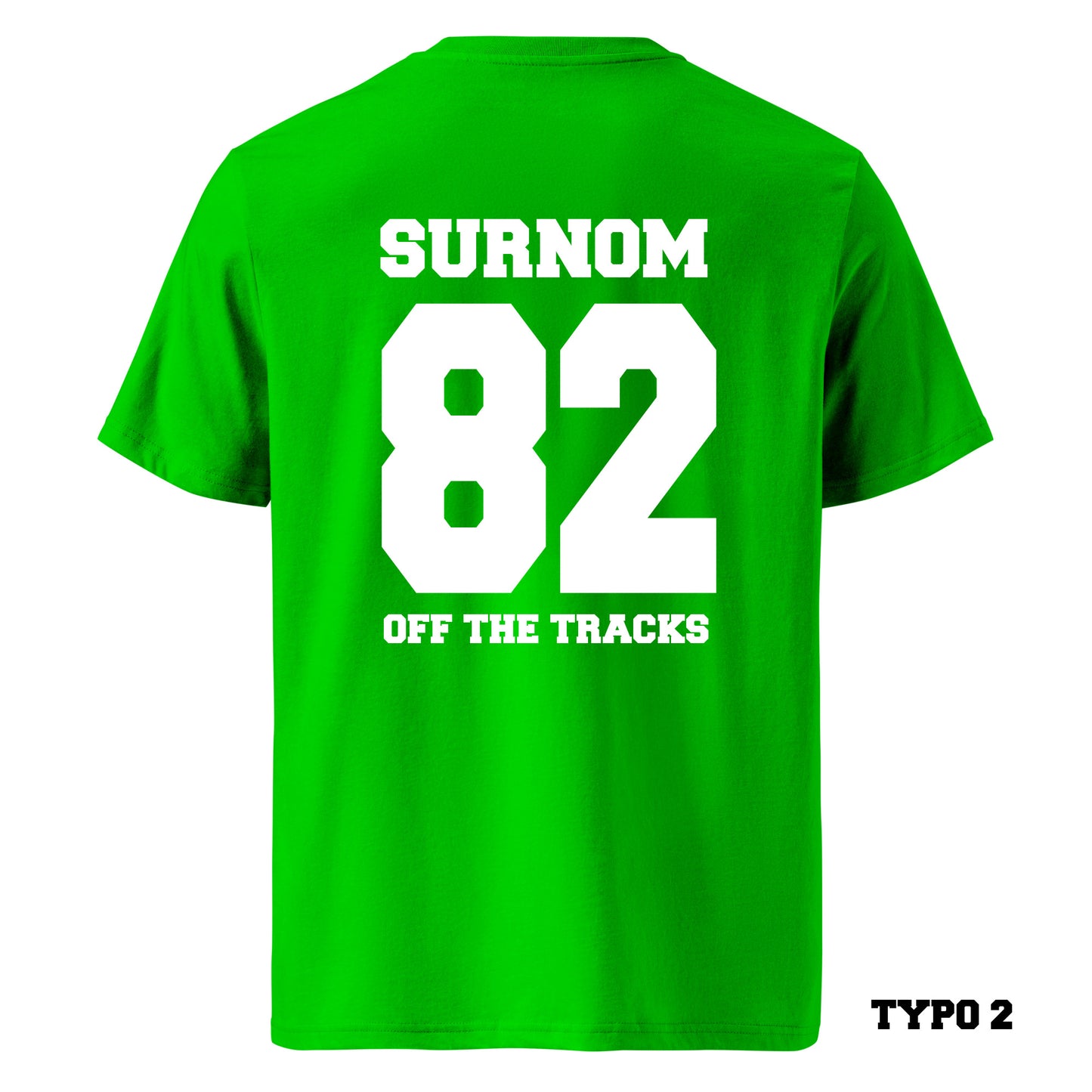T-shirt personnalisé Off the Tracks