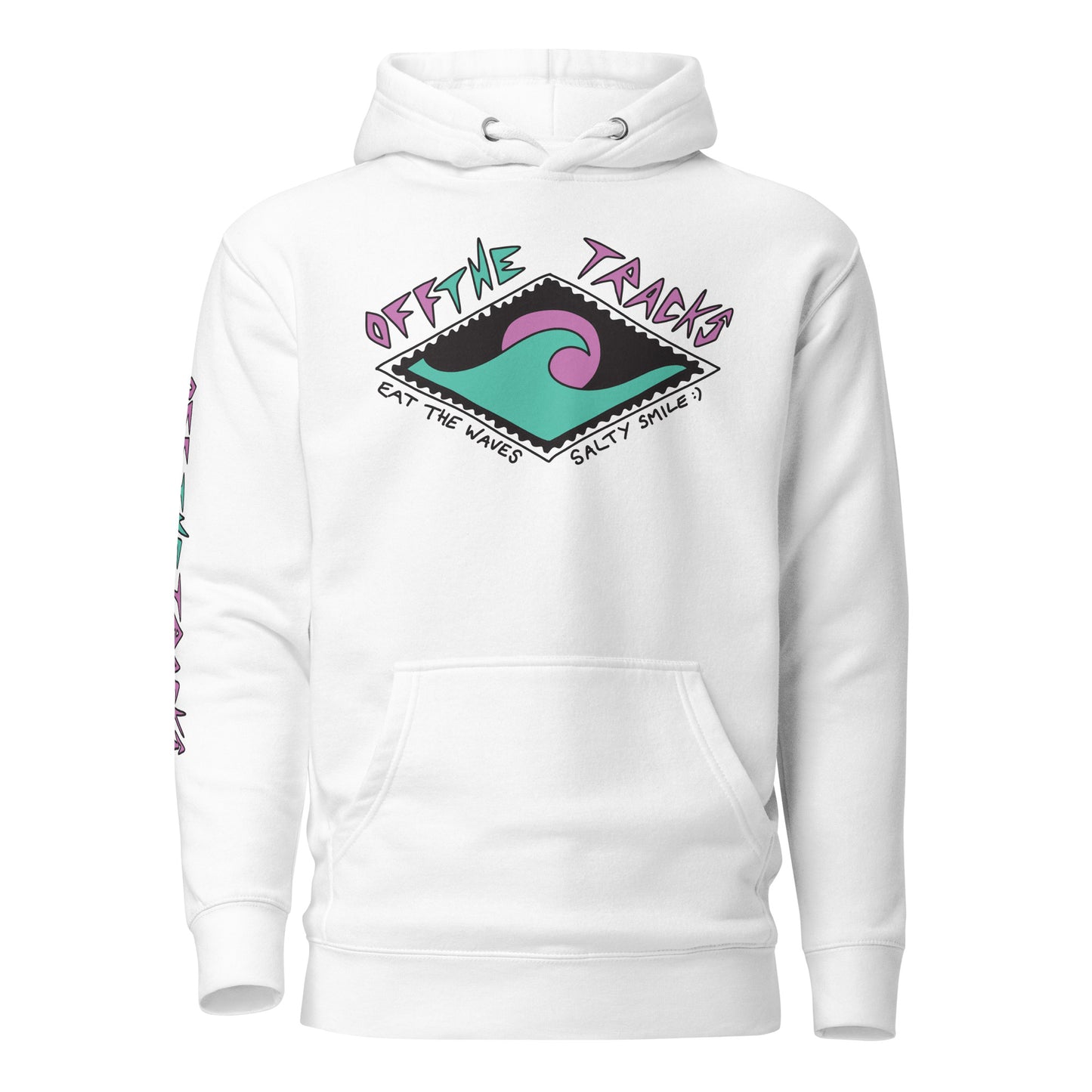 Eat the waves unisex hoodie