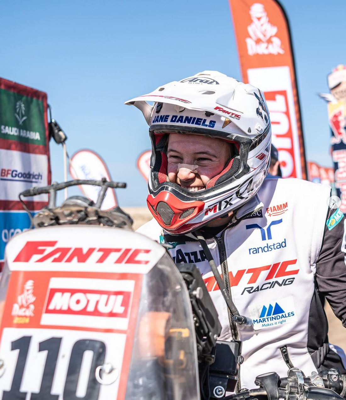 Jane Daniels Femme pilote Gagnante du Dakar 2024