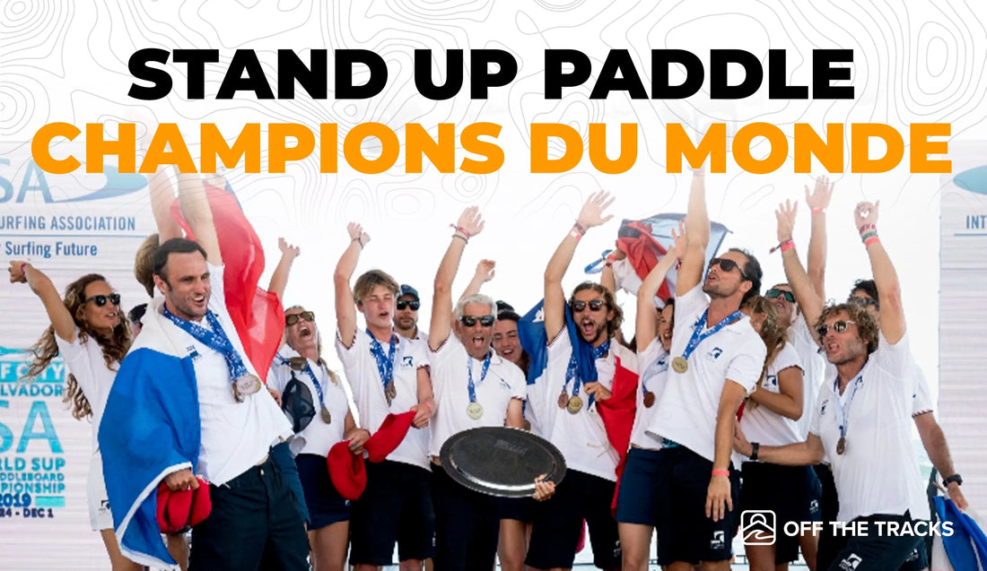 La France Championne du monde stand up paddle 2023