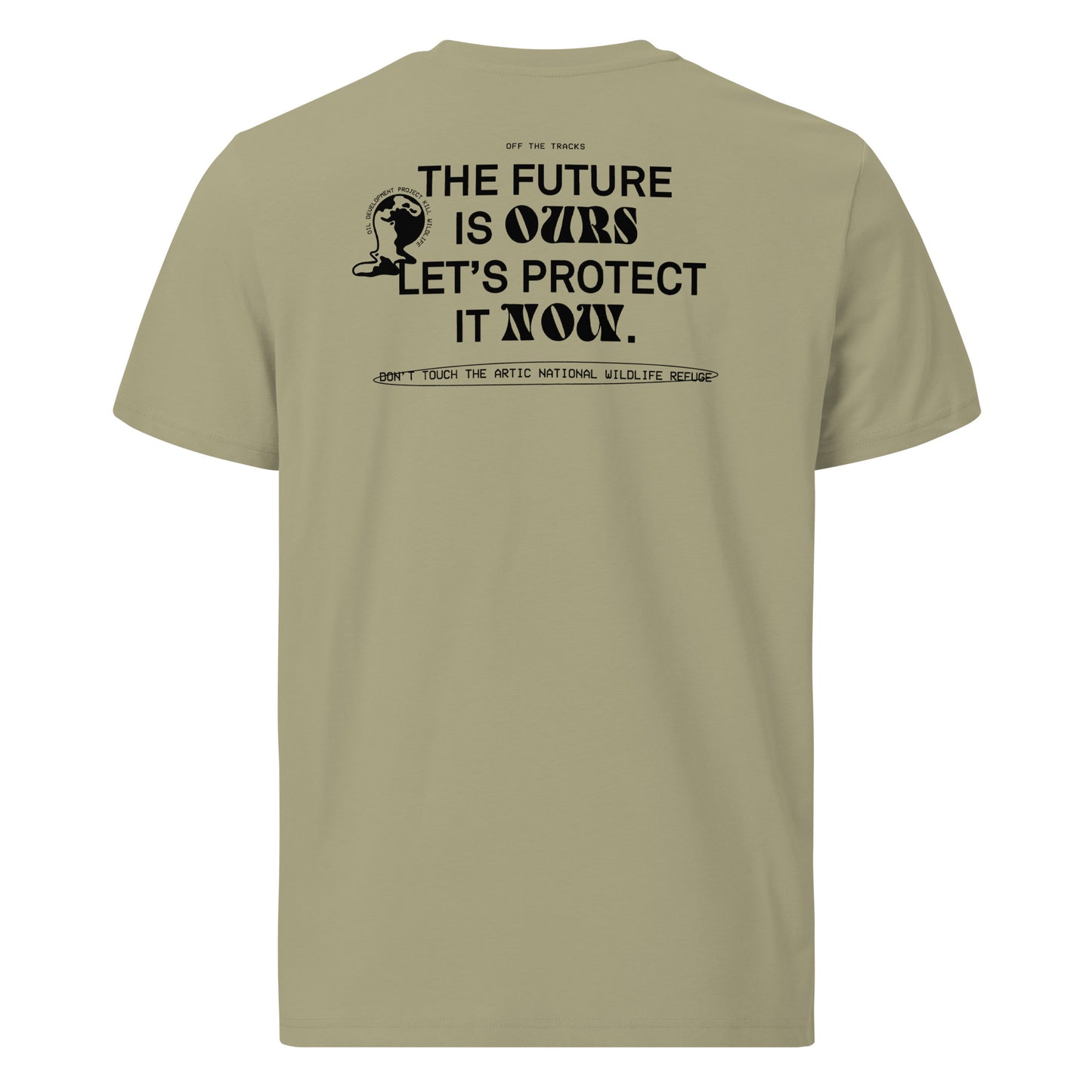 T-shirt protect the future - coton biologique dos