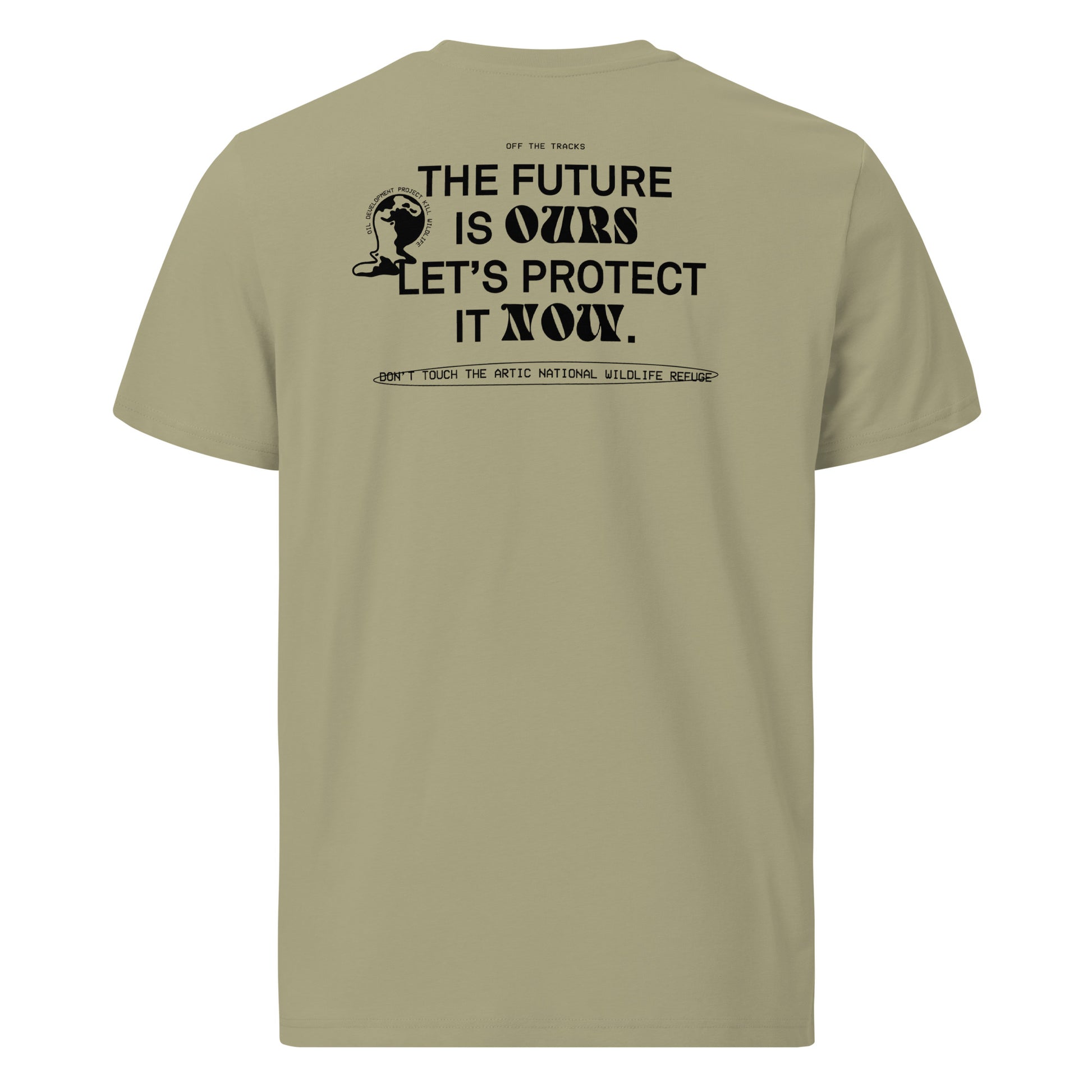 T-shirt protect the future - coton biologique dos