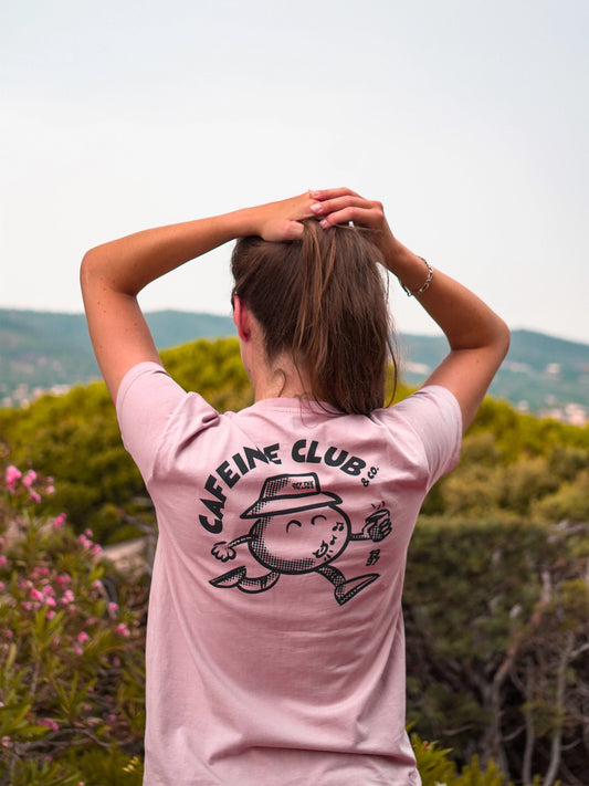 Teeshirt vintage Cafeine Club & Co - Coton biologique