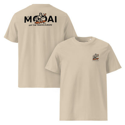 Tshirt écologique MOAI x OFF THE TRACKS