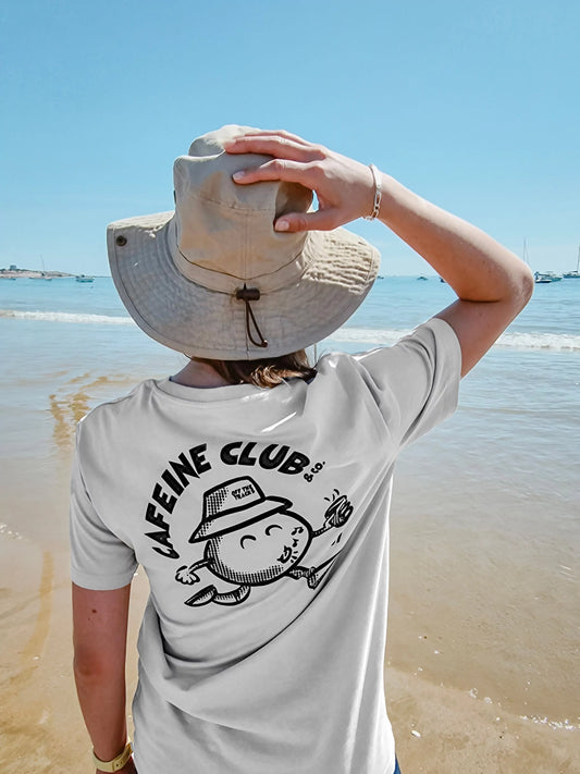 Teeshirt vintage Cafeine Club & Co - Coton biologique