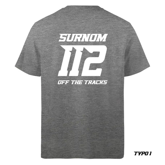 T-shirt personnalisé Off the Tracks