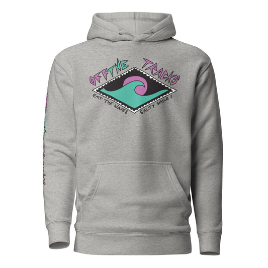 Hoodie Eat the waves unisexe