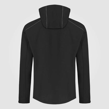 Veste Softshell Homme Imperméable Capuche – Veste Hiver Thermique Coupe-Vent Poche